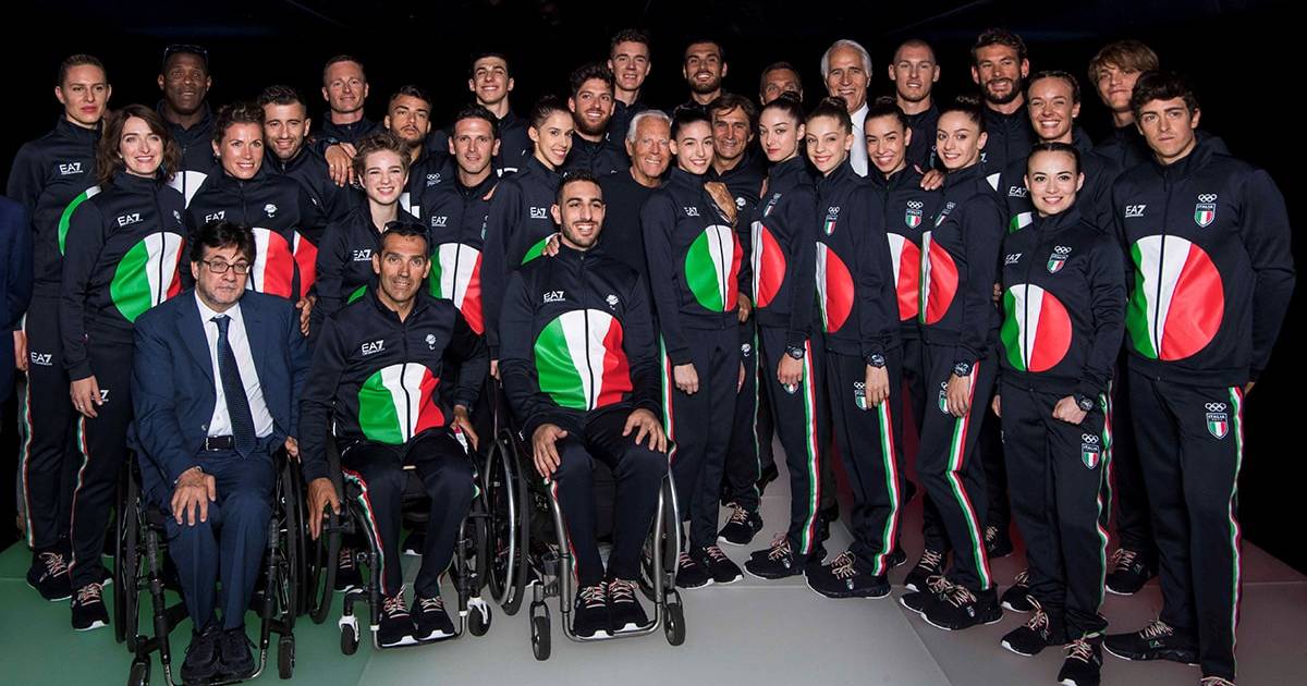 Giorgio Armani veste il team italiano alle Olimpiadi e Paralimpiadi