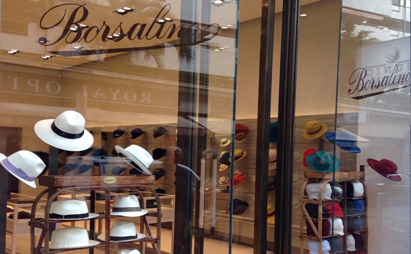 Borsalino apre il secondo store in Francia, a Cannes Borsalino apre il secondo store in Francia, a Cannes