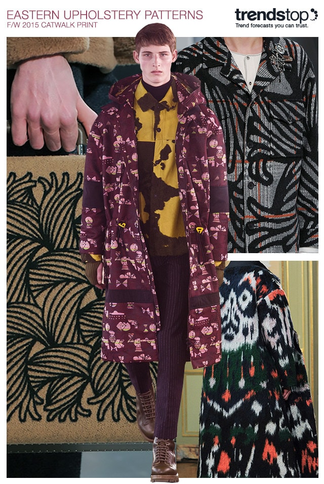 Le stampe chiave sulle passerelle uomo per l'autunno inverno 2015-16 Le stampe chiave sulle passerelle uomo per l'autunno inverno 2015-16