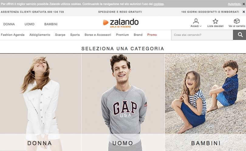 Zalando: ricavi a +33,6 percento nel 2015. Assunte 150 persone in Italia Zalando: ricavi a +33,6 percento nel 2015. Assunte 150 persone in Italia