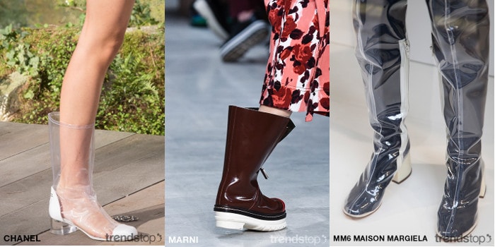 Calzature chiave sulle passerelle per la SS 18 Calzature chiave sulle passerelle per la SS 18