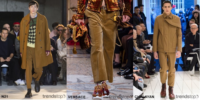 I colori autunno inverno 2018-19 visti sulle passerelle uomo I colori autunno inverno 2018-19 visti sulle passerelle uomo