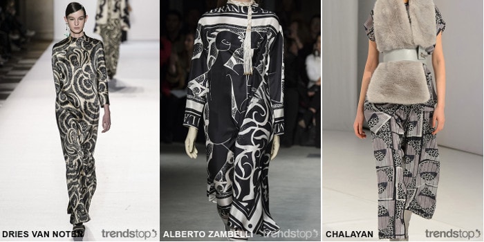 Stampe per il fast fashion donna fall winter 2018 Stampe per il fast fashion donna fall winter 2018