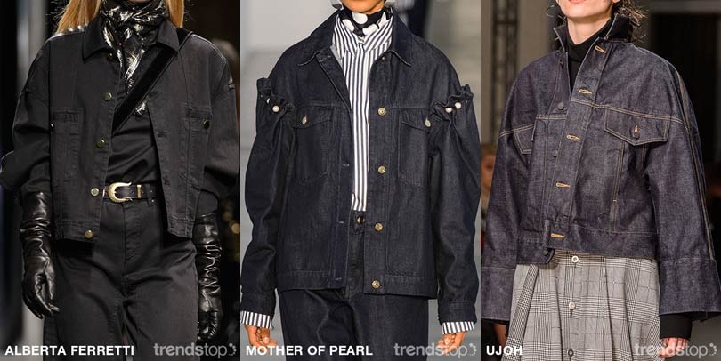 Tendenze donna Fw 18-19 per il denim fast fashion Tendenze donna Fw 18-19 per il denim fast fashion