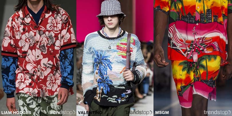 Indicazioni per le stampe fast fashion uomo primavera estate 2020 Indicazioni per le stampe fast fashion uomo primavera estate 2020