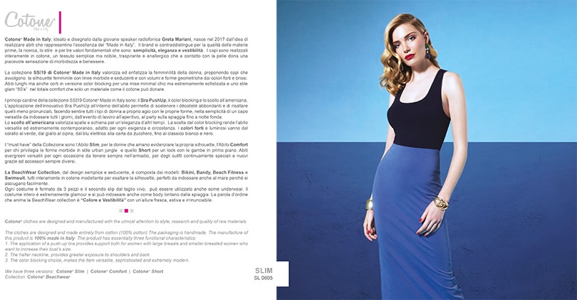 COTONE MADE IN ITALY // SS19 // Look-Book COTONE MADE IN ITALY // SS19 // Look-Book