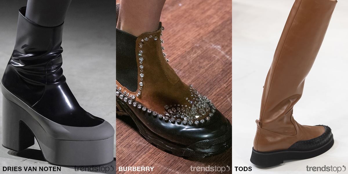 Trend chiave per l'autunno inverno 2019-20 per le calzature donna dalle passerelle Trend chiave per l'autunno inverno 2019-20 per le calzature donna dalle passerelle