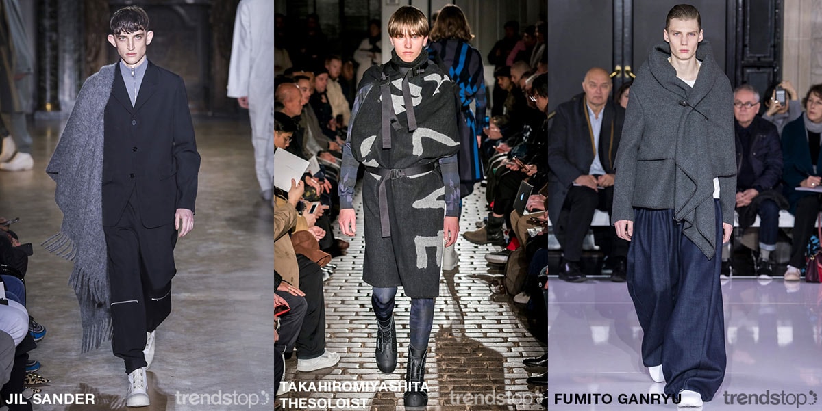 Trend chiave abbigliamento uomo per l'autunno inverno 2019-20 Trend chiave abbigliamento uomo per l'autunno inverno 2019-20