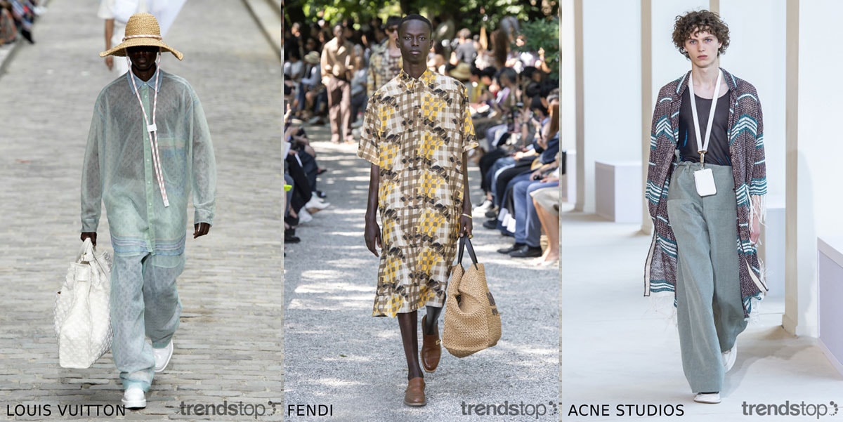 Indicazioni chiave per l'abbigliamento maschile primavera estate 2020 Indicazioni chiave per l'abbigliamento maschile primavera estate 2020