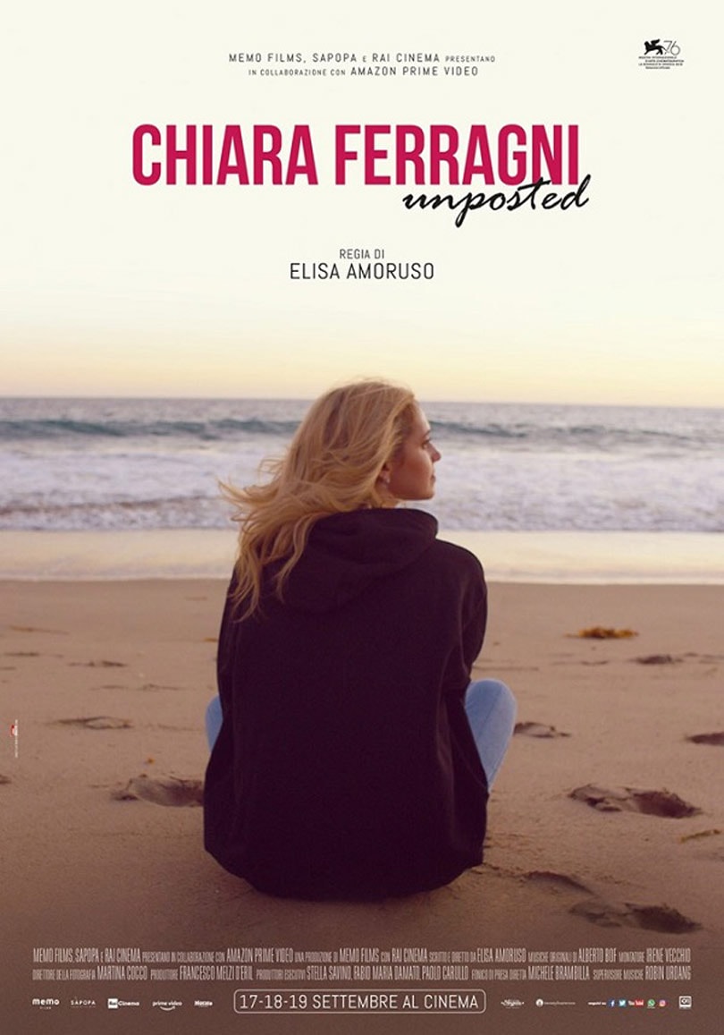 Chiara Ferragni - Unposted debutta il 17 settembre Chiara Ferragni - Unposted debutta il 17 settembre