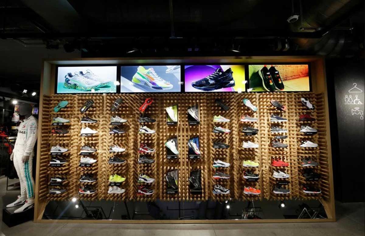 In foto: il primo flagship store nordamericano di Puma a New York City In foto: il primo flagship store nordamericano di Puma a New York City