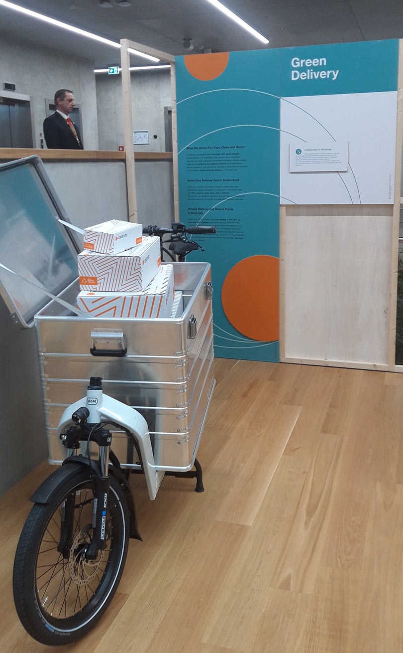 Zalando si impegna ad azzerare le emissioni relative a operazioni, consegne e resi Zalando si impegna ad azzerare le emissioni relative a operazioni, consegne e resi