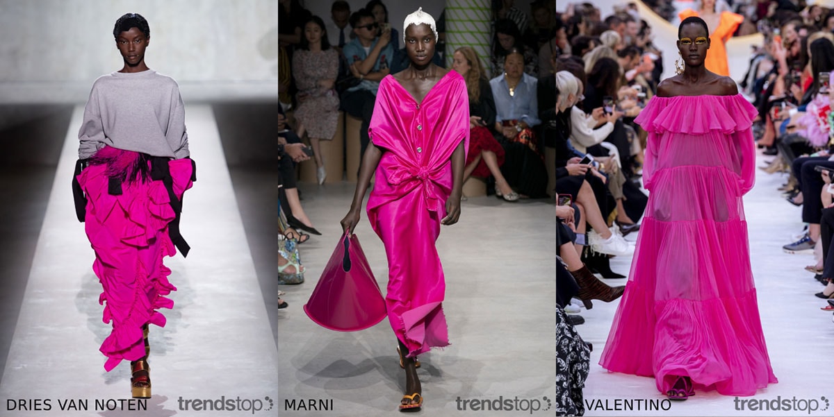 I colori chiave dell'abbigliamento femminile sulle passerelle primavera estate 2020 I colori chiave dell'abbigliamento femminile sulle passerelle primavera estate 2020
