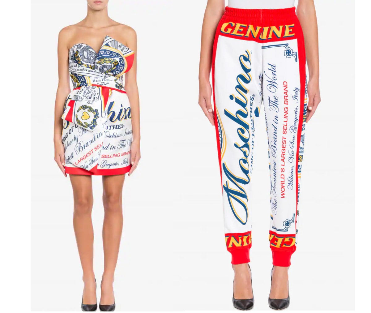 Moschino svela una nuova collaborazione con Budweiser Moschino svela una nuova collaborazione con Budweiser