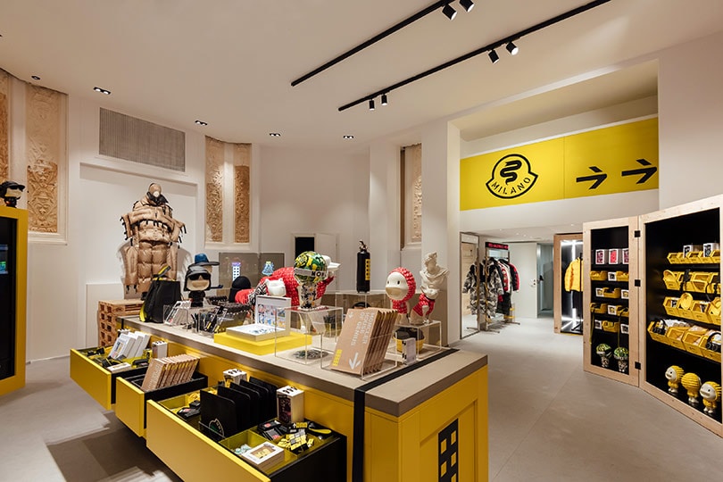 Dentro ai pop-up "House of Genius" di Moncler Dentro ai pop-up "House of Genius" di Moncler